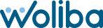 Woliba wellbeing logo with blue color
